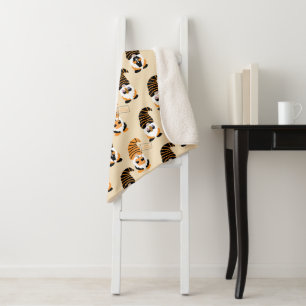 Muster von Gnomen, Halloween-Gnomen-Trick oder -Be Sherpadecke