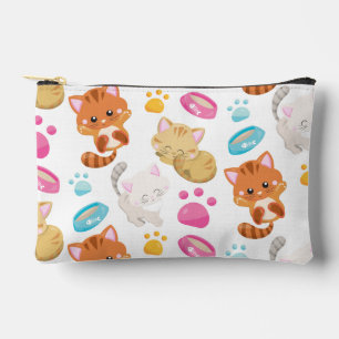 Muster von Katzen, Niedlichen Katzen, Kätzchen, Kä Zubehörtasche