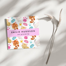 Muster von Katzen, Tierladen, Katzen-Sitter, Katze