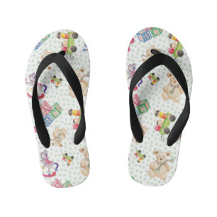 Muster von Kinderspielzeug Kinderbadesandalen
