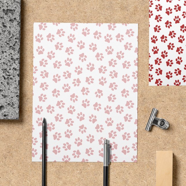 Muster von Paws, Hundebügen, Katzen, roten Paws Flyer (Von Creator hochgeladen)