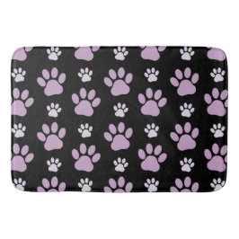 Muster von Paws, Lilac Paws, Hundepfen, Paw Prints Badematte