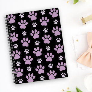 Muster von Paws, Lilac Paws, Hundepfen, Paw Prints Planer