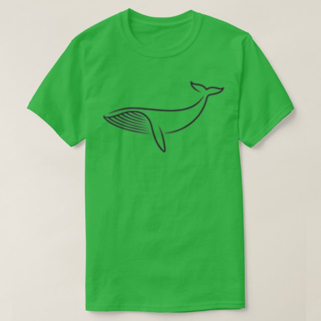 Muster Whale 12 T-Shirt (Design vorne)