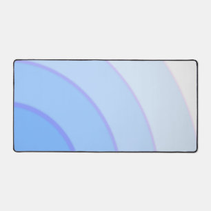 Muster wirbeln Pastel Ombre Blau Schreibtischunterlage