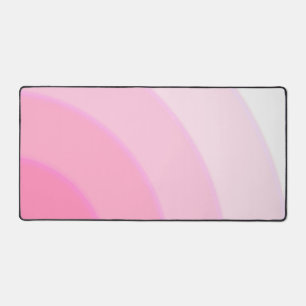 Muster wirbeln Pastel Ombre Pink Schreibtischunterlage