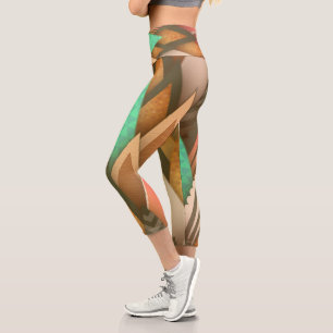 Muster Zazzle_Growshop. Capri Leggings