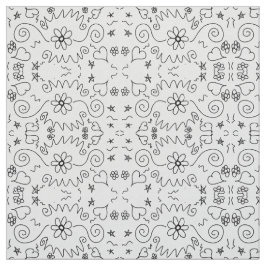 Muster zeichne stoff