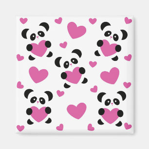 Muster zum Tag der Liebe Magnet