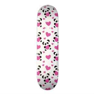 Muster zum Tag der Liebe Skateboard