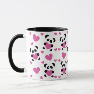 Muster zum Tag der Liebe Tasse