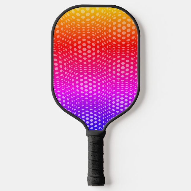 Musterabdeckung Pickleball Schläger (Vorderseite)
