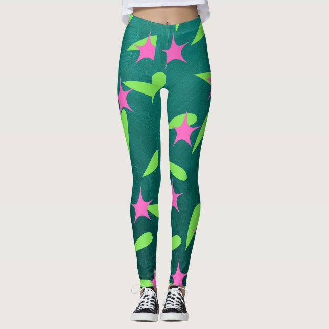 Musterbaumlegierung Leggings (Vorderseite)