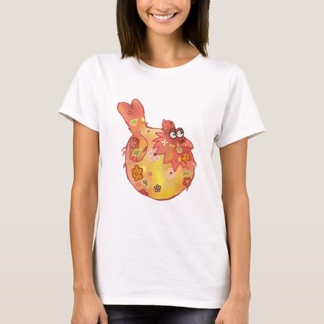 Musterhuhn T-Shirt (Vorderseite)