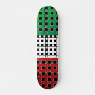 Musterquadrate Skateboard