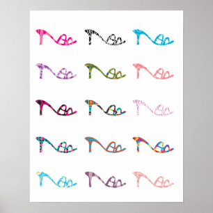 Musterschuhe Poster