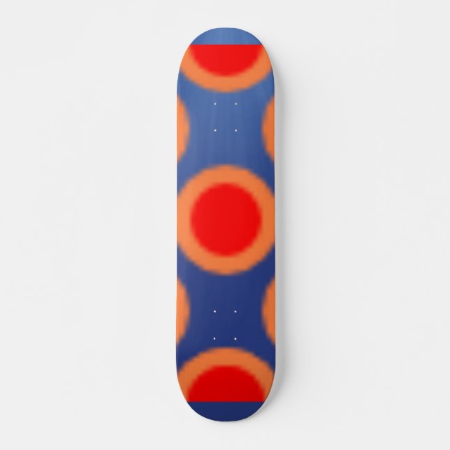 Mustertafelskateboard Skateboard (Vorne)