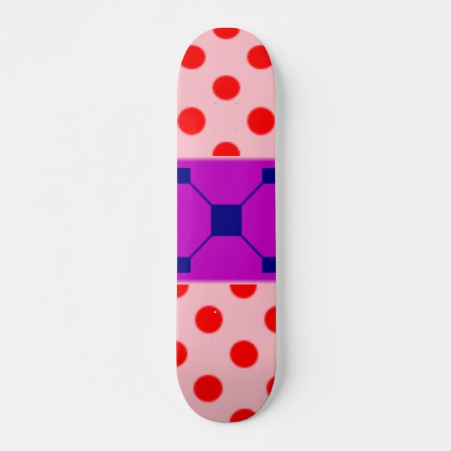 Mustertafelskateboard Skateboard (Vorne)