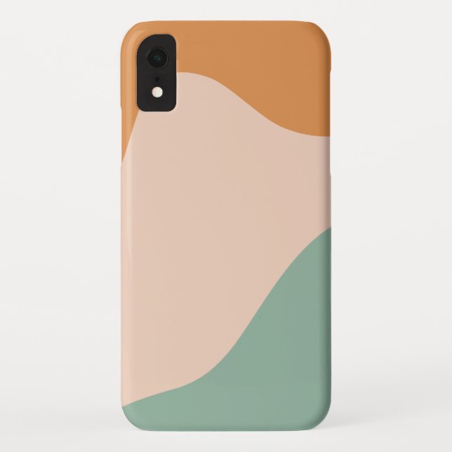 Mustertextur Design Einfache Ästhetik Case-Mate iPhone Hülle (Rückseite)