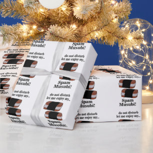 Musubi Lass Mich Mein Spam Musubi Genießen Geschenkpapier
