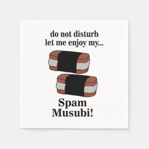 Musubi Ließ Mir gefällt mein Spam Musubi Party Serviette