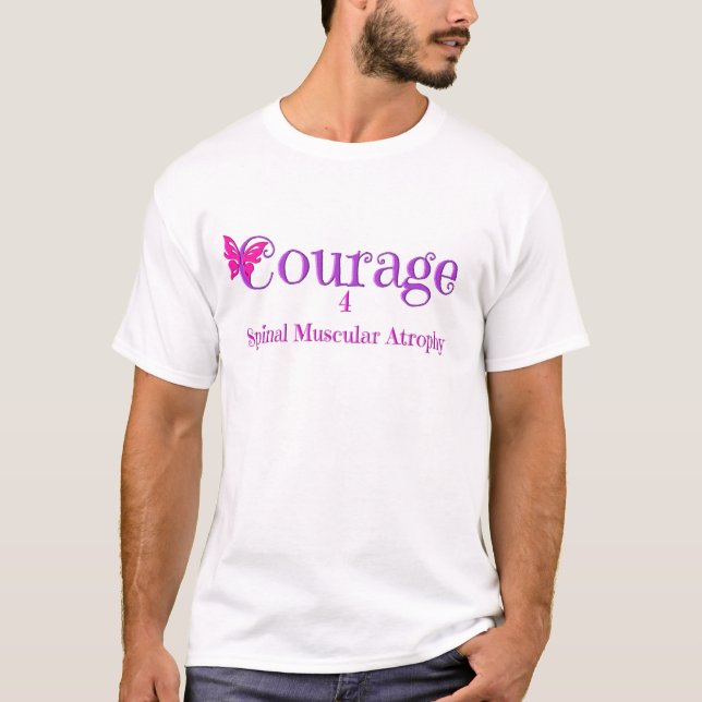 Mut 4 SMA - Schmetterling 2 T-Shirt (Vorderseite)