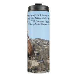 Mut brüllt nicht immer thermosbecher