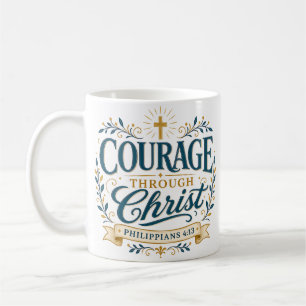 Mut durch Christus Seelsorger Anerkennung Kaffeetasse