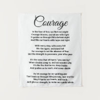 Mut Gedicht auf Band