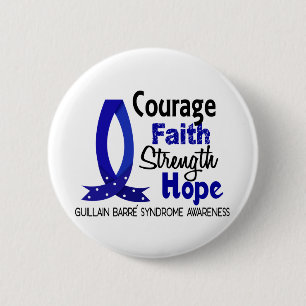 Mut-Glauben-Stärken-Hoffnung Guillain Barre Button