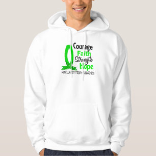 Mut-Glauben-Stärken-Hoffnungs-Muskeldystrophie Hoodie