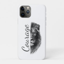 Mut Löwe Künstlerisch Minimal- Case-Mate iPhone Hülle