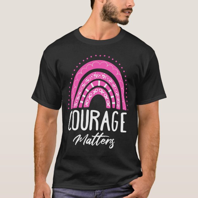 Mut steht auf T-Shirt (Vorderseite)