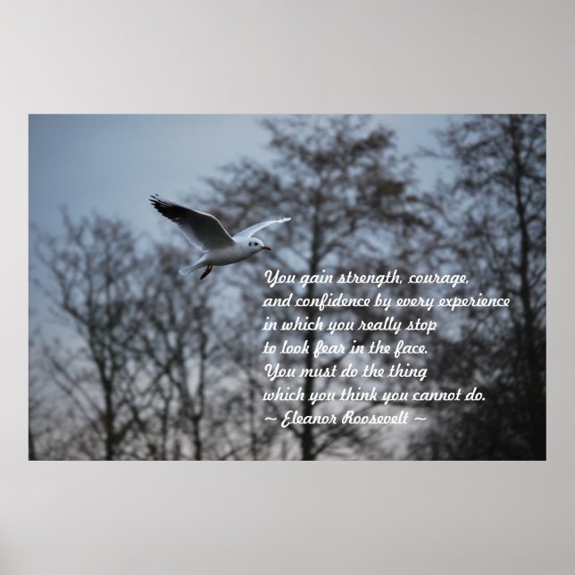 Mut und Vertrauen Poster (Vorne)