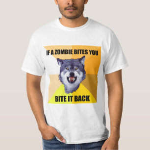 MUT-WOLF, wenn ein Zombie Sie beißt T-Shirt