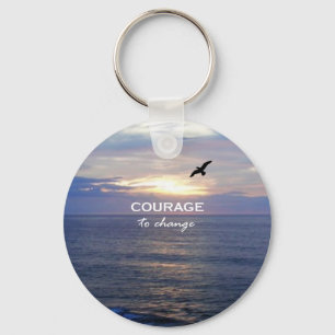 Mut zum Wandel Schlüsselanhänger