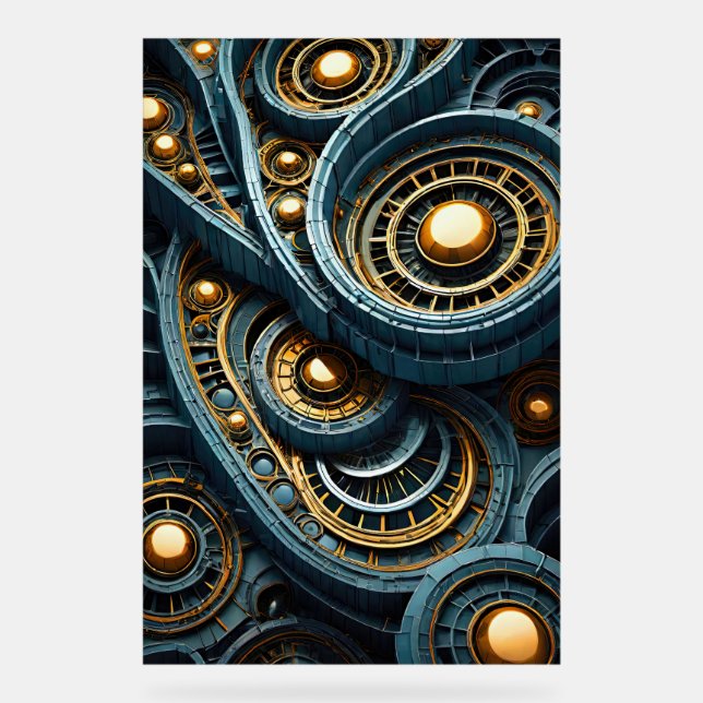 Mutant 1 Akryllisches Zeichen Acrylschild (Vorderseite)