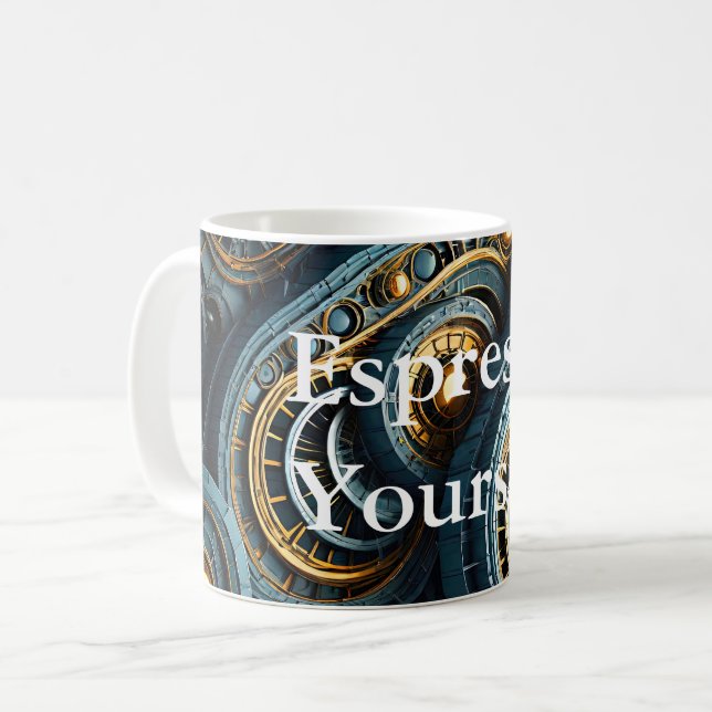 Mutant 1 Klassische Tasse (Vorderseite Links)
