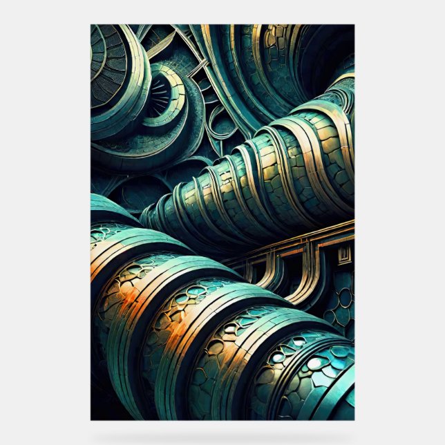 Mutant 2 Akryllisches Zeichen Acrylschild (Vorderseite)