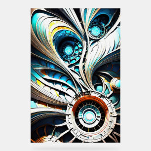 Mutant 5 Akryllisches Zeichen Acrylschild