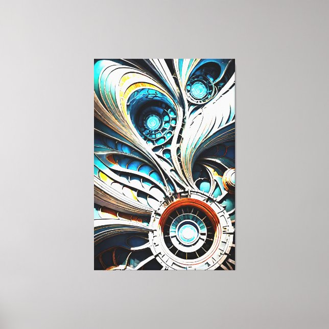 Mutant 5 Canvas Print Leinwanddruck (Vorderseite)