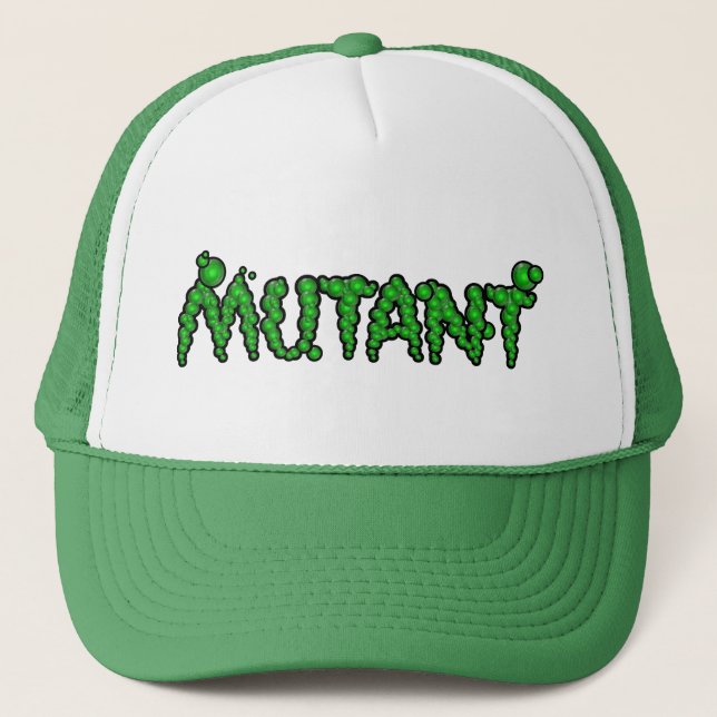 Mutant-Fernlastfahrer-Hut Truckerkappe (Vorderseite)