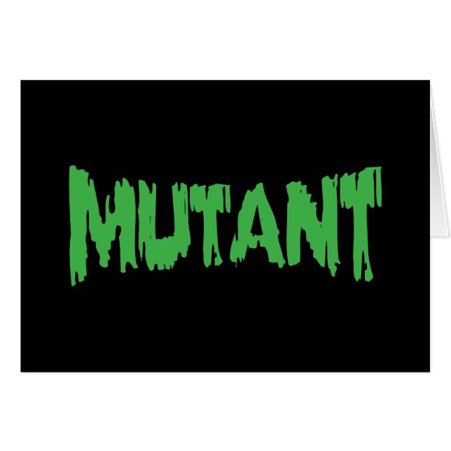MUTANT GREETING CARD (Vorderseite (Horizontal))