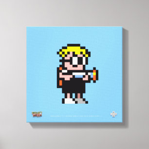 Mutant Mudds auf Leinwand! Leinwanddruck