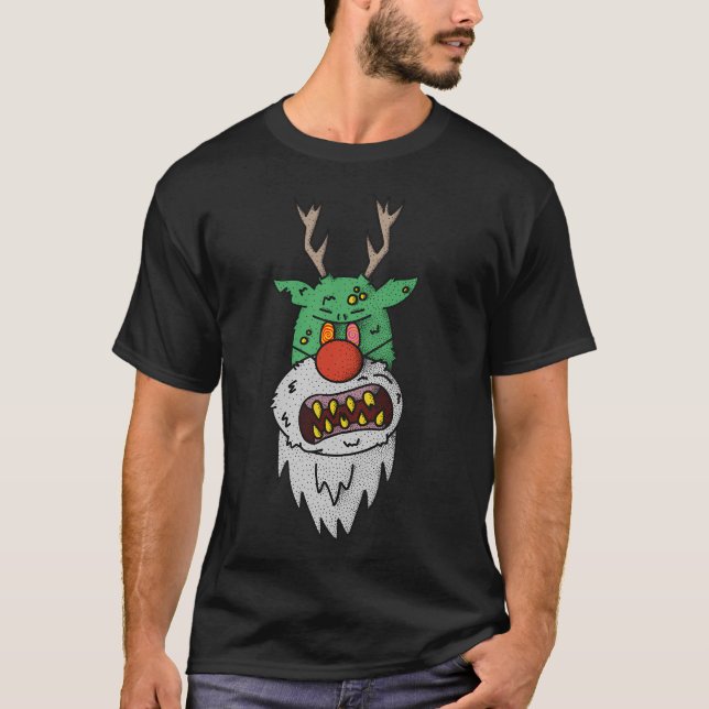 Mutant Reindeer T-Shirt (Vorderseite)