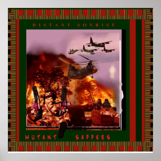 Mutant Sapper Poster 24" x 24" von Fernsonrise