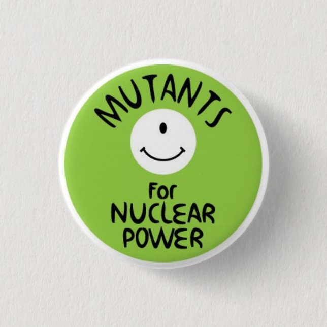 Mutanten für nuklearen Power Button (Vorderseite)