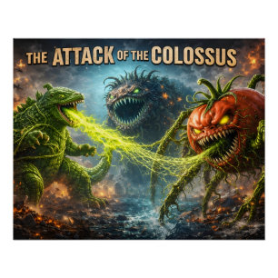 Mutantengemüse Halbglanzposter Poster