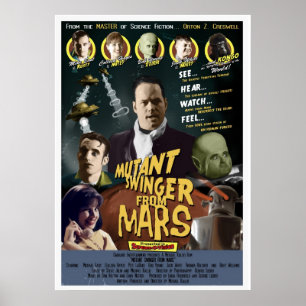 MutantSwinger von den Mars eine Blatt ART A Poster
