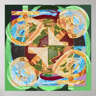 Mutation der Genetik des menschlichen Geschlechts Poster